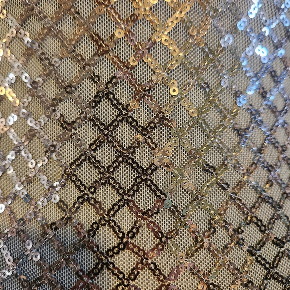 Windsor Strapless Mesh Sequin Dress - Picture 7 of 10